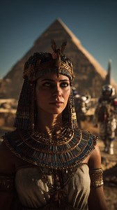 The pyramids were already OLD when Cleopatra ruled Cleopatra Lived Closer to the Moon Landing Than to the Pyramids #cleopatra #moon #pyramids #AncientDiscoveries | Life's Biggest Questions
