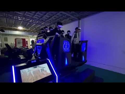 VR Arcade Machine – 9 Player Earthquake Simulation Platform