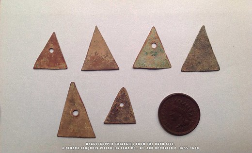 17th Century Native American “Kettle Point” Arrowheads