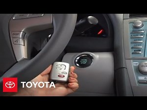 2007 Camry How-To: Smart Key - Immobilizer System (XLE) | Toyota