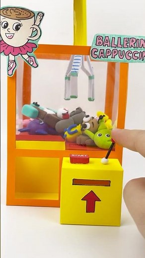 Unbelievable Paper Claw Machine – It Grabs Toys! #shorts #papercraft #diy