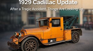 1929 Cadillac update | After a tragic accident, things are looking up