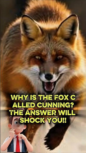 🦊 Why Is the Fox Called Cunning? The Secret Behind Its Clever Mind
