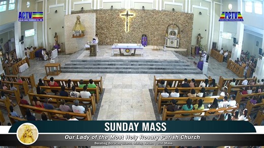 SUNDAY MASS Our Lady of the Most Holy Rosary Parish Church March 1, 2026 | Boracay Island Balabag, Malay, Aklan | Paradise Cable Television Network Inc.