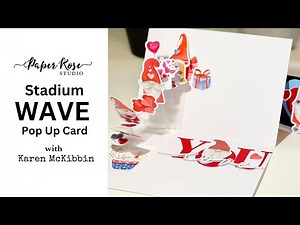 Paper Rose Studio |Stadium WAVE Cards