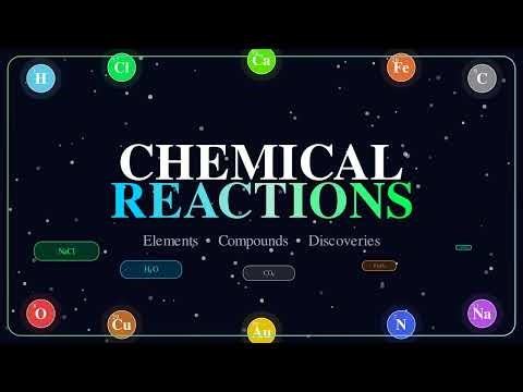 Chemical Reactions Explained: Elements to Compounds (Educational Animation)
