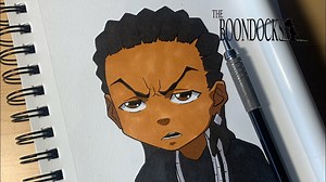 Drawing Riley Freeman! The Boondocks