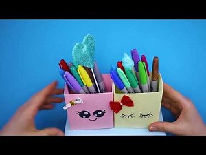 Maktab o'quvchilari uchun ajoyib maktab qurollarini yasash videosi (lifehacks school)