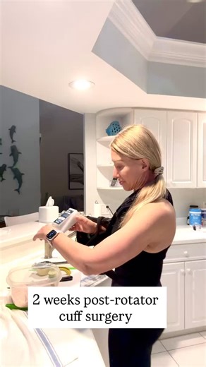 A BIG 🔧🛠️🔧wrench thrown at me😣 Two weeks post-rotator cuff surgery. I love getting up 4:20am, training clients, BODYPUMP twice weekly, but all of that is on hold for 3 more weeks. I’m meal prepping for an ARMY 😂 and finally feeling up for a walk 🚶🏼‍♀️. I say this all the time. Consistency is key🔑🗝️🔐. No one goes through life with a free ride 🚗. My name is LORALEE and I’ve been a Healthy Lifestyle Coach for 26 years. I teach BODYPUMP, Pilates, Yoga, and Aquatics. Many of my clients hav