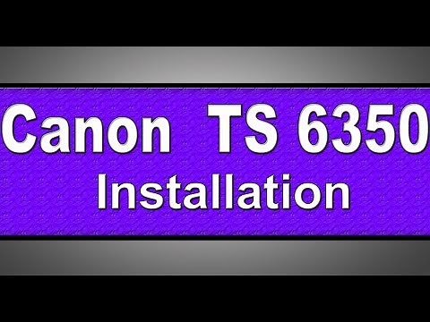 Canon Pixma TS6350 printer driver download