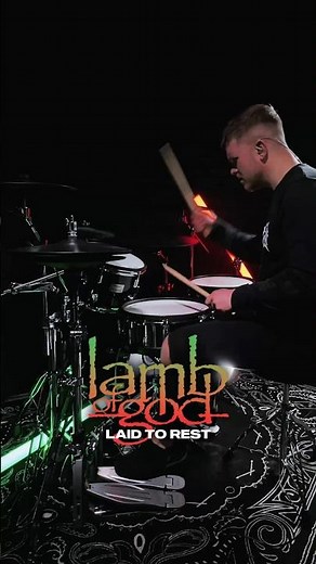 Lamb of God - Laid to Rest - Drum Cover #lambofgod #drums #drumcover