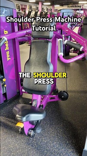 SHOULDER PRESS MACHINE TUTORIAL 💪🏼 // Use this machine to strengthen your delts! #planetfitness