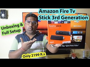 Amazon Fire TV Stick 3rd Gen Unboxing🔥📺 | Full Setup Guide 2025 🚀 | Step-by-Step