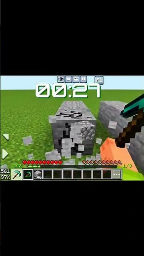 Diamond vs Netherite: Who is Faster? #shot #minecraft