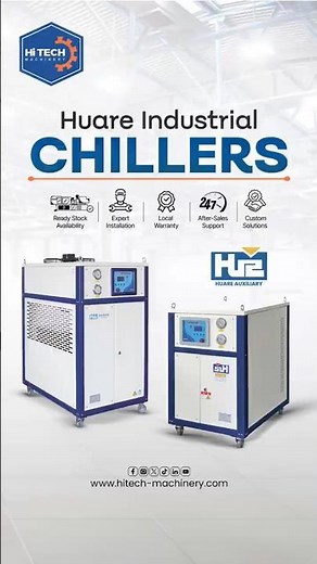 Industrial Chillers for Manufacturing | Air & Water-Cooled Solutions