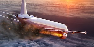 US Plane Engine Fire – level 3 - News in Levels