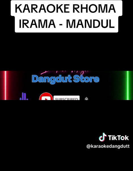 Karaoke Rhoma Irama - Mandul: Lirik dan Musik