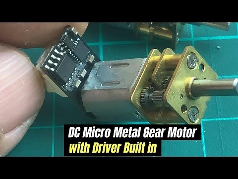 DC Micro Metal Gear Motor with built-in drivers