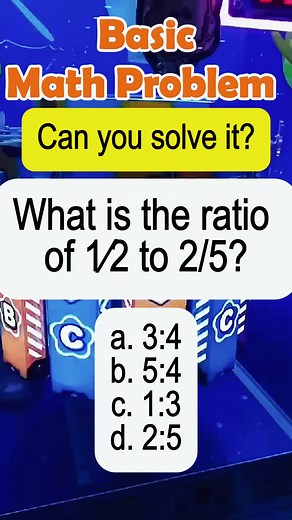 Understanding the Ratio of 1/2 to 2/5 Explained