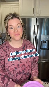 8.7K views · 88 reactions | Save this recipe to make with your leftover ham from Easter! Get it here: https://www.stephreallife.com/leftover-cheesy-ham-casserole/ #easterrecipes #leftoverlove #useleftoverham | Stephanie Gigliotti | Facebook