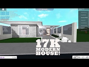 Bloxburg 17k modern house (no gamepass)