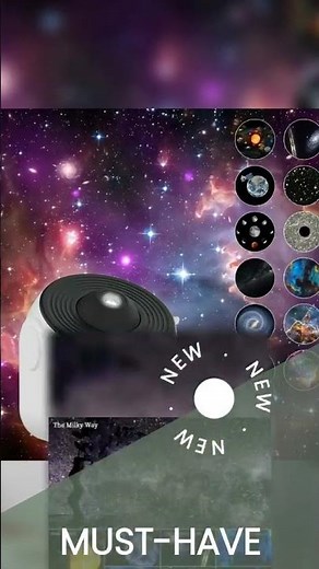 Explore the Cosmos: Galaxy Night Light Projector Lamp – Transform Your Space