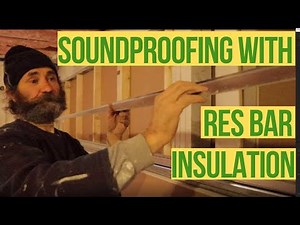 How TO SOUNDPROOF A CEILING With RESILIENT BAR AND Insulation