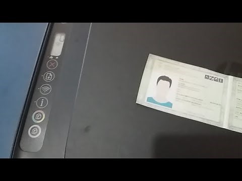 Como scanear digitalizar um documento na impressora HP Deskjet 2774