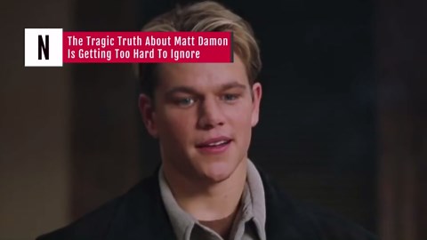 The Tragic Truth About Matt Damon Is Getting Too Hard To Ignore