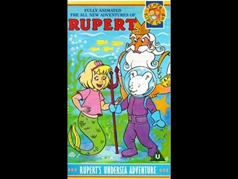 Original VHS Opening and Closing to All New Adventures of Rupert - Rupert's Undersea Adventure UKVHS