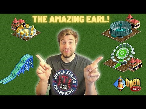 I Found the BEST Pack of Custom Rides & Objects in OpenRCT2