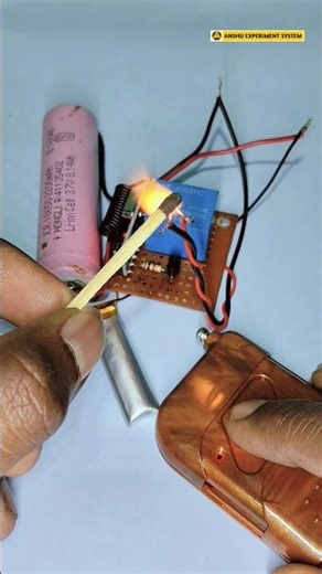 Remote Control Fire Starter DIY! 🔥 #fire #viral