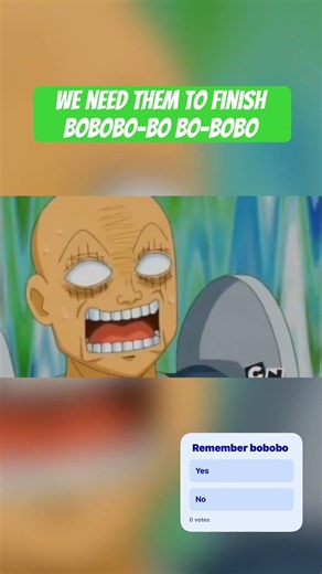 My favorite scene from Bobobo-Bo Bo-bobo #anime #2000s #funny