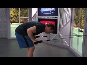 Two Arm Triceps Kickback with Resistance Bands