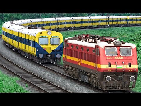 WAG4 SHUNT MEMU EXPRESS TRAIN | BUMPY RAILROAD | Train Simulator | Railworks 3 | NTG GAMING