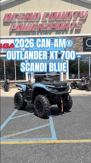 2026 CAN-AM® OUTLANDER XT 700 - SCANDI BLUE💰10,697💰