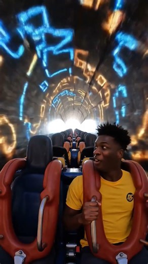 Hyper Roller Coaster Ride alone