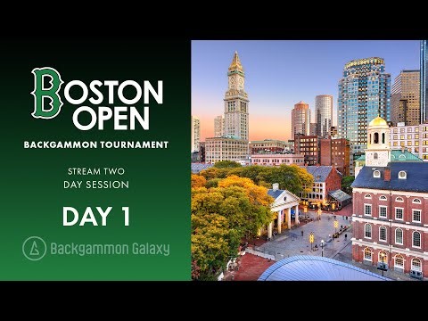 Day 1, Stream 2 P1: 2025 Boston Open | $1600 Super Jackpot & Masters Jackpot