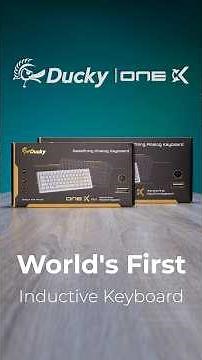 Ducky One X - World's first inductive Keyboard