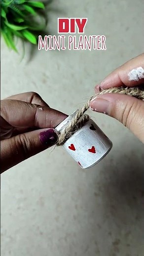 DIY mini planter✨✨ #diy #handmade #tulip #shortvideo