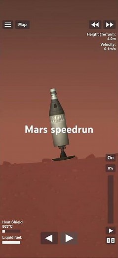Mars speedrun #sfs #spaceflightsimulator #space