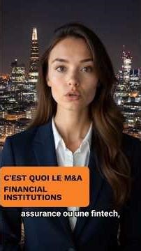 C'est quoi le M&A Financial Institutions ?