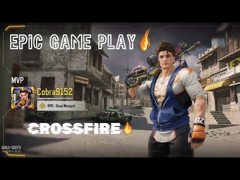 🔥 EPIC COD MOBILE FRONTLINE MATCH | CROSSFire MAP | MVP GAMEPLAY 🔥