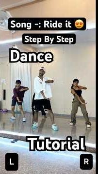 Ride it Dance💃😍|Dance Steps Tutorial #dance #dancetutorial #shorts #viral #viraldance #trending