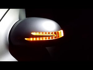 Change Left Door Mirror Cover with Light Indicator Reflector for Mercedes | W164 | ML Class