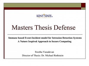 Masters Thesis Defense - SlideServe