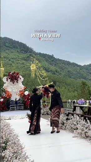 A beautiful intimate wedding venue in Bandung!