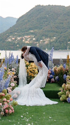 Kalani Hilliker Goldman 🤍 on Instagram: "Our official wedding video is here🥹 reliving the best week of our lives. 🇮🇹💒🤵🏻👰🏻‍♀️"