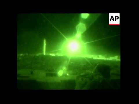 Dramatic night footage of fighting in Fallujah