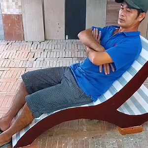 DIY relaxation chair with cement. | Random Crafts DIY